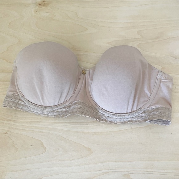 Natori strapless bra nude Sz 34C - Picture 1 of 5